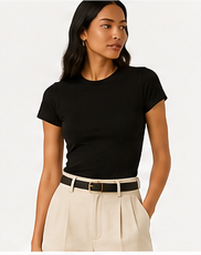 Black Everyday Tee