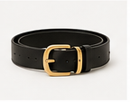 Black Leather Belt