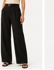 Black Wide Leg Trousers