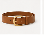 Cognac Leather Belt