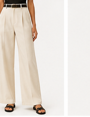 Ivory Wide Leg Trousers