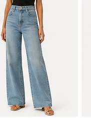 Light Wash Wide Leg Jeans